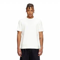 Diesel Men T-shirt with tonal logo embroidery White A166720AIJU