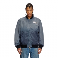 Diesel Men Dégradé padded bomber jacket Dark grey A120870QHAR