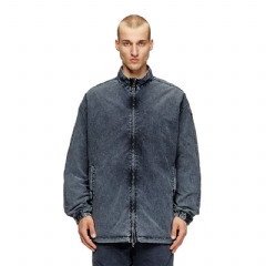 Diesel Men Jacket in recycled nylon taslan Black A184580PLBH