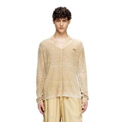 Diesel Men Inside-print jumper with contrast detail Beige A188780IKCL