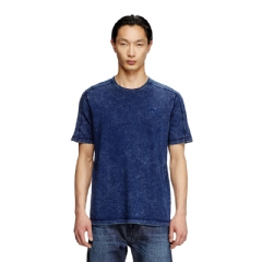 Diesel Men Denim-look jersey T-shirt Blue A164070QJAH