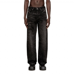 Diesel Men relaxed jeans 2001 d-macro 007db Black/Dark grey A21496007DB