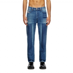 Diesel Men regular jeans 2024 d-macs 09m52 Dark Blue A1897409M52