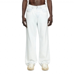 Diesel Men relaxed jeans 2001 d-macro 09m08 Light Blue A1159809M08