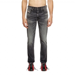 Diesel Men slim jeans 2019 d-strukt 09j52 Black/Dark grey A0355809J52