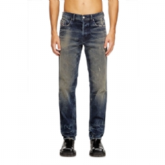Diesel Men regular jeans 2023 d-finitive 09m46 Dark Blue A1022909M46