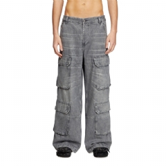 Diesel Men relaxed jeans d-touch 0dcbe Light Grey A157660DCBE