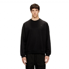 Diesel Men Sweatshirt with Oval D logo Black A186940HYAT