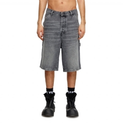 Diesel Men Hemp denim utility shorts Black A14072007X3