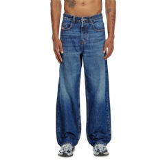 Diesel Men relaxed jeans 2001 d-macro 09i27 Medium blue A1159809I27