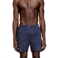 Diesel Men 3-pack of cotton boxers with all-over print Blue A220690WECZ