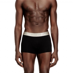 Diesel Men Three-pack boxer briefs with small logo waistband Black A178050LJCE