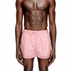 Diesel Men Swim shorts with logo print Pink A163000NJAS