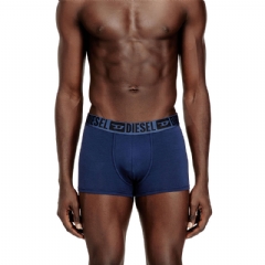 Diesel Men 3-pack of stretch cotton boxers with tonal waistband Blue/Black A220830EGCI