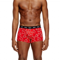 Diesel Men Set of three stretch-cotton boxers Red/Black A193090PLCW