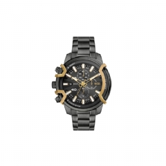 Diesel Men Griffed Two-Tone Stainless Steel Watch Dark grey DZ466800QQQ