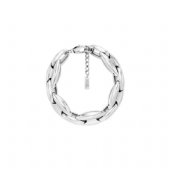 Diesel Men Stainless Steel Chain Bracelet Silver DX158500DJW
