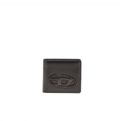 Diesel Men Bi-fold wallet in leather Black X10123PR818