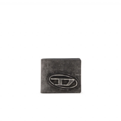 Diesel Men Wallet in washed denim Dark grey X10610P8764