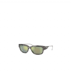 Diesel Men Rectangle sunglasses Smoke Havana/Peacock LX200200LEN
