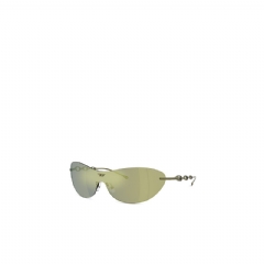 Diesel Men Iconic oval sunglasses Green LX100600LEC