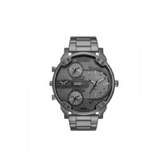 Diesel Men Diesel Mr. Daddy Slim Multi Movement Gray Stainless Steel Watch Dark grey DZ748700QQQ