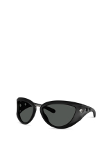 Diesel Men Cat-eye style sunglasses Black LX300700LEN