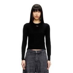 Diesel Women Wool and cashmere top Black A130130GEAY