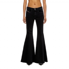 Diesel Women flare jeans 1970 d-bleess 09m69 Black/Dark grey A1788709M69
