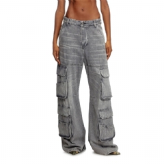 Diesel Women relaxed jeans 1996 d-sire 0dcbe Light Grey A133160DCBE