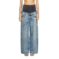 Diesel Women relaxed jeans d-eni 09n97 Medium blue A2164409N97