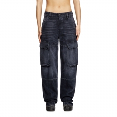 Diesel Women regular jeans d-pot 007z9 Black/Dark grey A16355007Z9