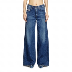Diesel Women flare jeans 1978 d-akemi 09l21 Medium blue A0362409L21