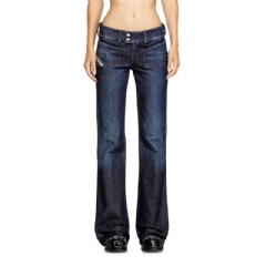 Diesel Women bootcut jeans d-hush 09m19 Dark Blue A1382009M19