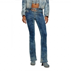 Diesel Women bootcut jeans 1969 d-ebbey 0pgal Dark Blue A145550PGAL