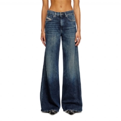 Diesel Women flare jeans 1978 d-akemi 09n70 Dark Blue A0362409N70