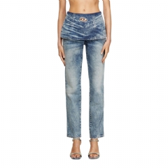 Diesel Women slim jeans d-hourjian 007da Light Blue A21553007DA