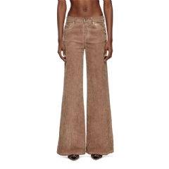 Diesel Women flare jeans 1978 d-akemi 068sd Pink A03624068SD