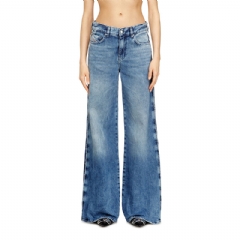 Diesel Women regular jeans 1971 d-sent 09q19 Dark Blue A2386409Q19