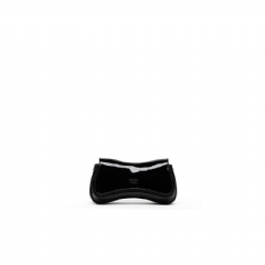 Diesel Women Play-Clutch in glossy PU Black X10202P6255