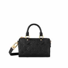 Louis Vuitton Women Nano Speedy Monogram Empreinte Leather M82450