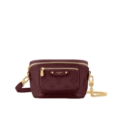 Louis Vuitton Women Mini Bumbag Garnet M25905