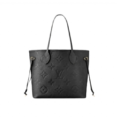 Louis Vuitton Women Neverfull MM Black M45685