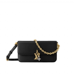Louis Vuitton Women Wallet On Chain LV Bloom Black M14564