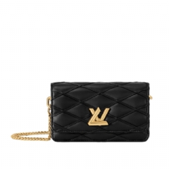 Louis Vuitton Women Wallet On Chain GO-14 Black M13139