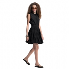 Louis Vuitton Women Monogram Fli Coupe Tiered Dress 1AHHXY