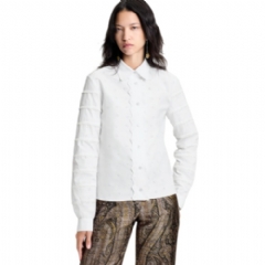 Louis Vuitton Women Broderie Anglaise Shirt 1AJEKD