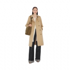 Burberry Women Long Chelsea Heritage Trench Coat Honey 80794071