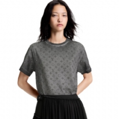 Louis Vuitton Women Monogram Stud T-Shirt 1AJENO