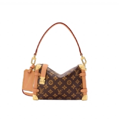 Louis Vuitton Women Side Trunk MM Other Monogram Canvas Ebène M27516
